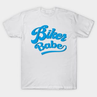 Biker Babe Graphic Tee T-Shirt